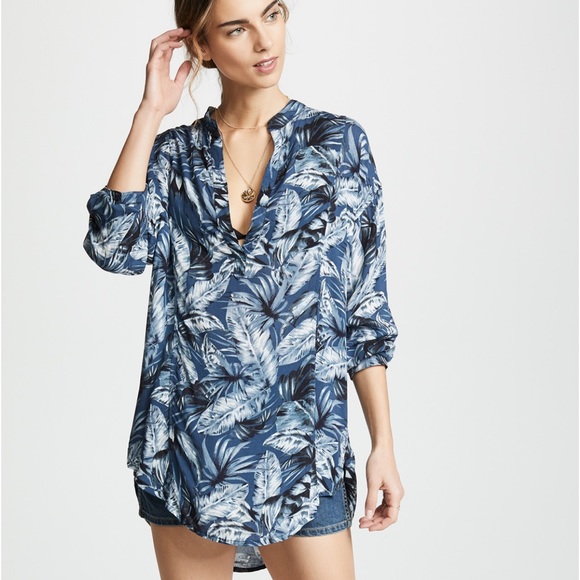 MIKOH Swimsuit Coverup Cannes Tunic - Picture 2 of 10